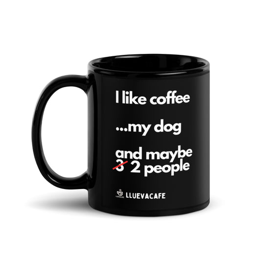 dog coffee lover. mug.